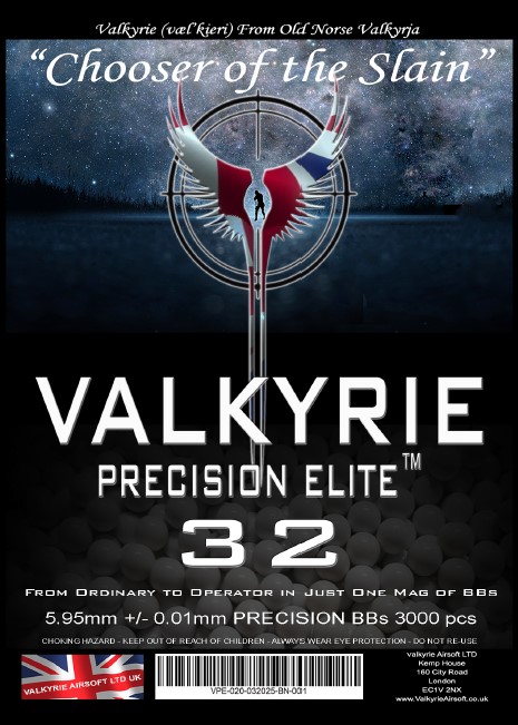 Bulk Buy Valkyrie Precision Elite 32s Premium BBs