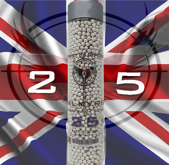 The 25 - Valkyrie Precision Elite Premium 25 BBs - Consistent - Precise - Accurate
