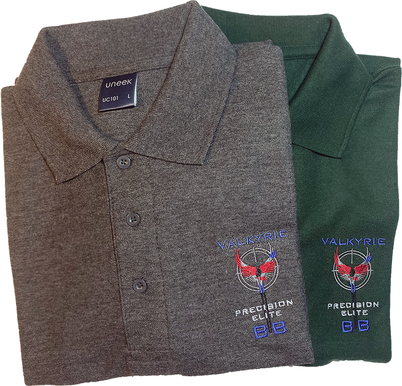 Emboidered Valkyrie Precision Elite Polo