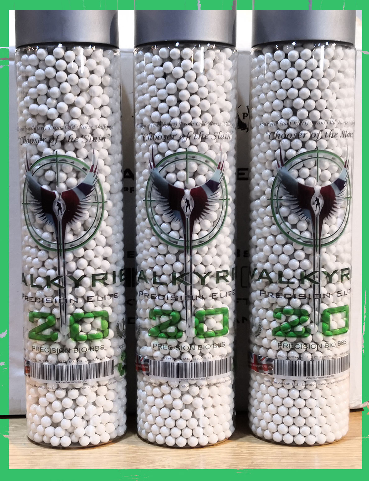 Bio 20s Valkyrie Precision Elite Premium BBs - Consistent - Precise - Accurate